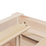 Sengeramme Uten Madrass 90X190 Cm Heltre Furu