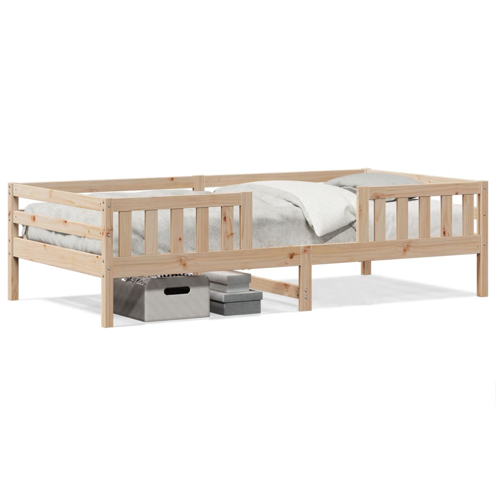 Sengeramme Uten Madrass 90X190 Cm Heltre Furu