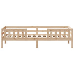 Sengeramme Uten Madrass 90X190 Cm Heltre Furu