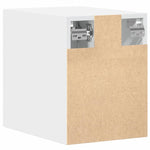 Veggskap Hvit 30X42,5X40 Cm Konstruert Tre
