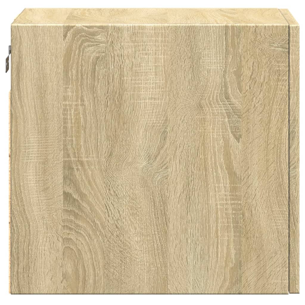 Veggskap Sonoma Eik 30X42,5X40 Cm Konstruert Tre