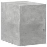 Veggskap Betonggrå 30X42,5X40 Cm Konstruert Tre