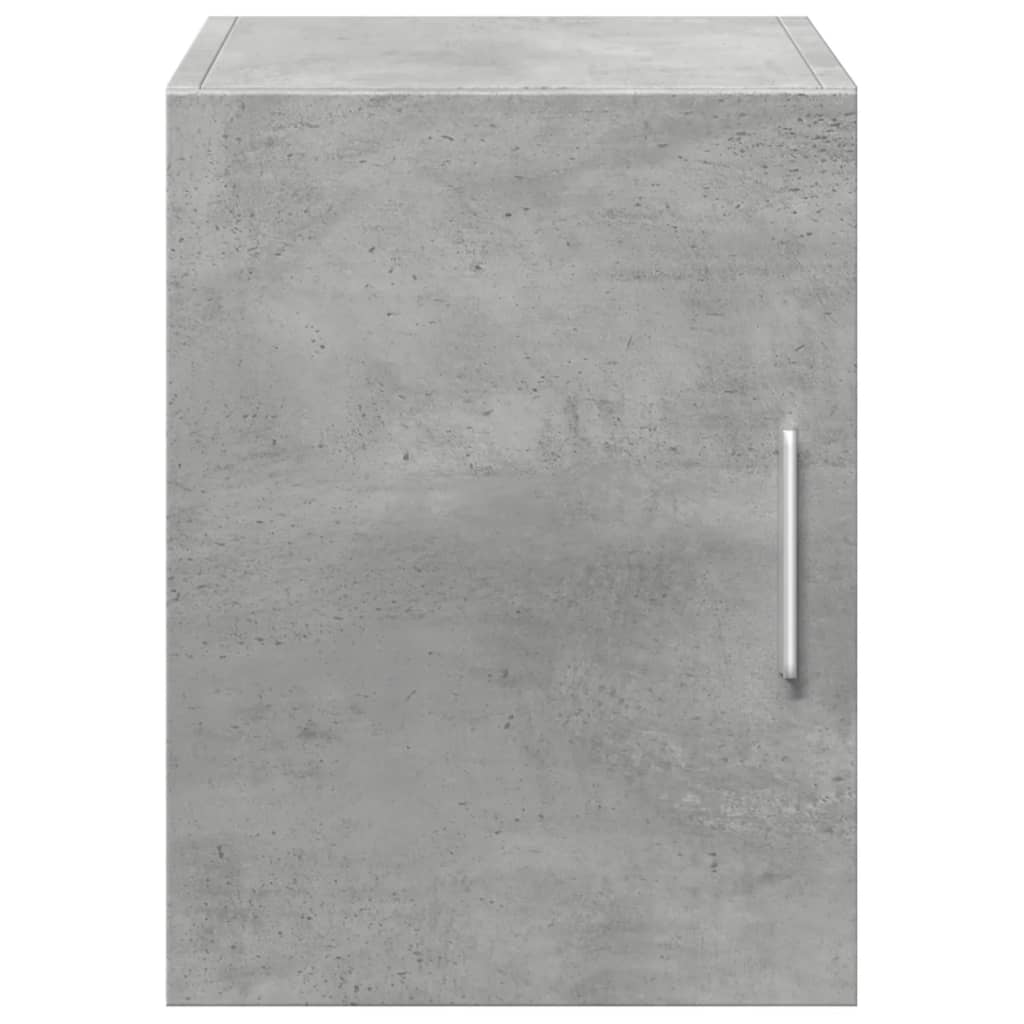 Veggskap Betonggrå 30X42,5X40 Cm Konstruert Tre