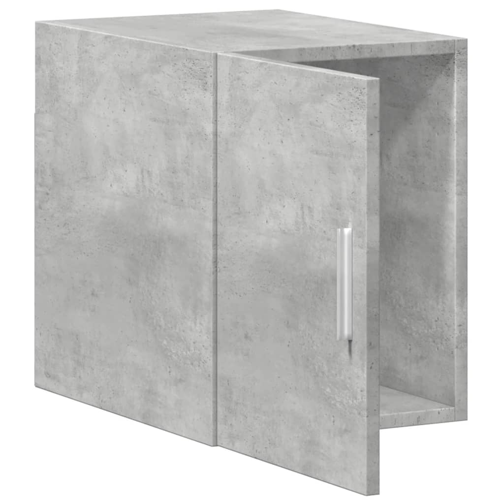 Veggskap Betonggrå 30X42,5X40 Cm Konstruert Tre