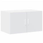 Veggskap Hvit 70X42,5X40 Cm Konstruert Tre