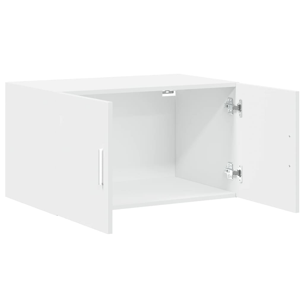 Veggskap Hvit 70X42,5X40 Cm Konstruert Tre