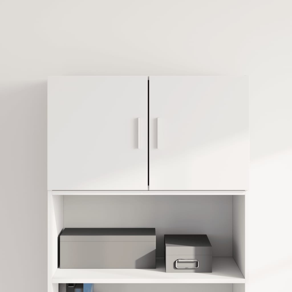 Veggskap Hvit 70X42,5X40 Cm Konstruert Tre
