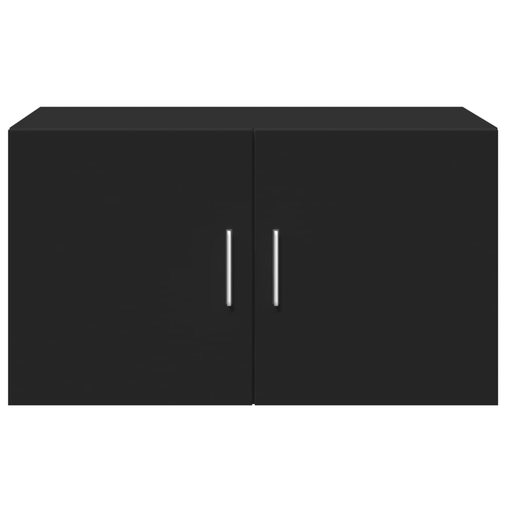 Veggskap Svart 70X42,5X40 Cm Konstruert Tre
