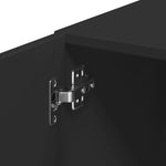 Veggskap Svart 70X42,5X40 Cm Konstruert Tre