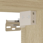 Veggskap Sonoma Eik 70X42,5X40 Cm Konstruert Tre
