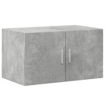 Veggskap Betonggrå 70X42,5X40 Cm Konstruert Tre