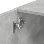 Veggskap Betonggrå 70X42,5X40 Cm Konstruert Tre