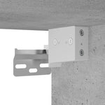 Veggskap Betonggrå 70X42,5X40 Cm Konstruert Tre