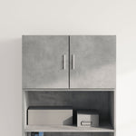 Veggskap Betonggrå 70X42,5X40 Cm Konstruert Tre