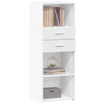 Hylle Hvit 45X42,5X124 Cm Konstruert Tre