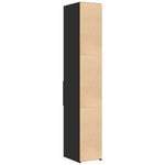 Hylle Svart 30X42,5X185 Cm Konstruert Tre