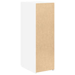 Skjenk Hvit 30X42,5X93 Cm Konstruert Tre