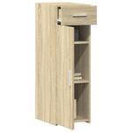 Skjenk Sonoma Eik 30X42,5X93 Cm Konstruert Tre