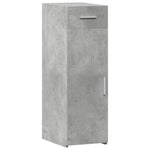 Skjenk Betonggrå 30X42,5X93 Cm Konstruert Tre