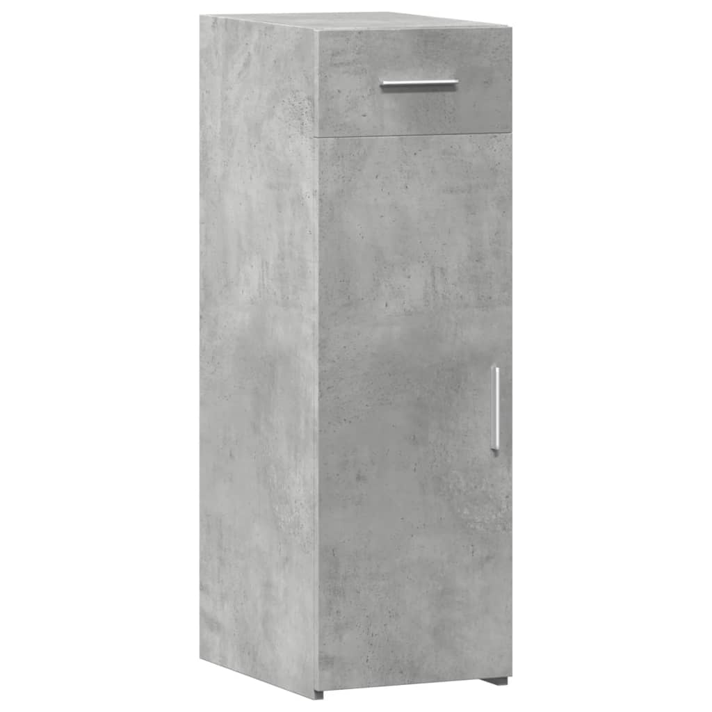 Skjenk Betonggrå 30X42,5X93 Cm Konstruert Tre