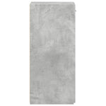 Skjenk Betonggrå 30X42,5X93 Cm Konstruert Tre