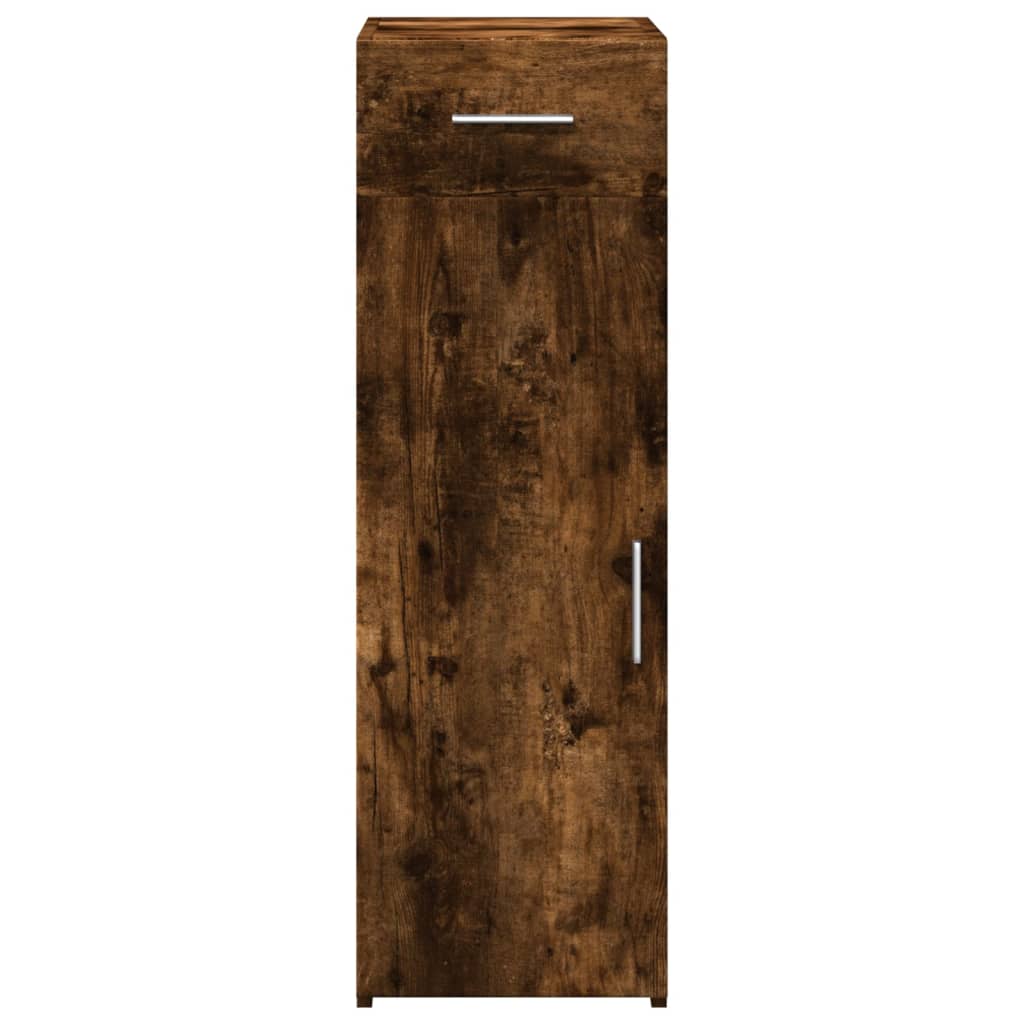 Skjenk Røkt Eik 30X42,5X93 Cm Konstruert Tre