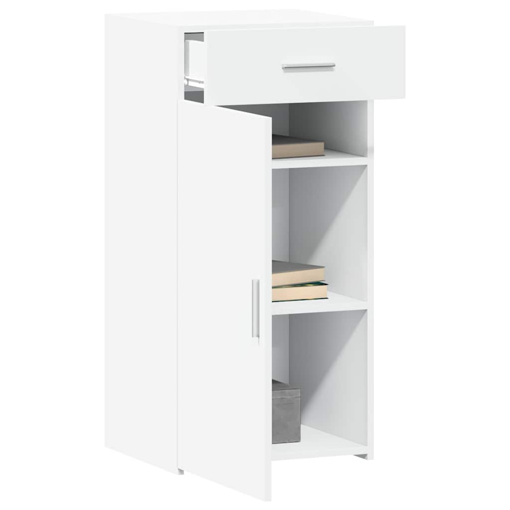 Skjenk Hvit 45X42,5X93 Cm Konstruert Tre
