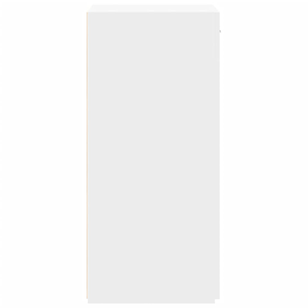 Skjenk Hvit 50X42,5X93 Cm Konstruert Tre