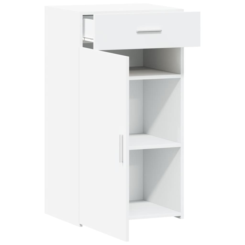 Skjenk Hvit 50X42,5X93 Cm Konstruert Tre