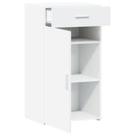 Skjenk Hvit 50X42,5X93 Cm Konstruert Tre