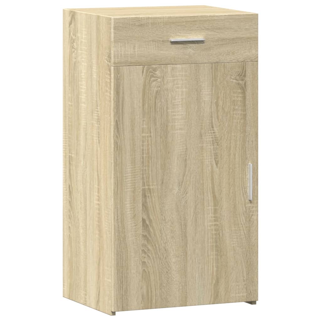 Skjenk Sonoma Eik 50X42,5X93 Cm Konstruert Tre