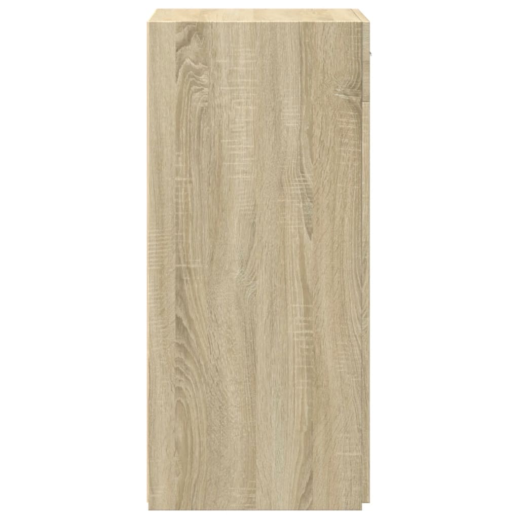 Skjenk Sonoma Eik 50X42,5X93 Cm Konstruert Tre
