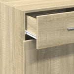 Skjenk Sonoma Eik 50X42,5X93 Cm Konstruert Tre