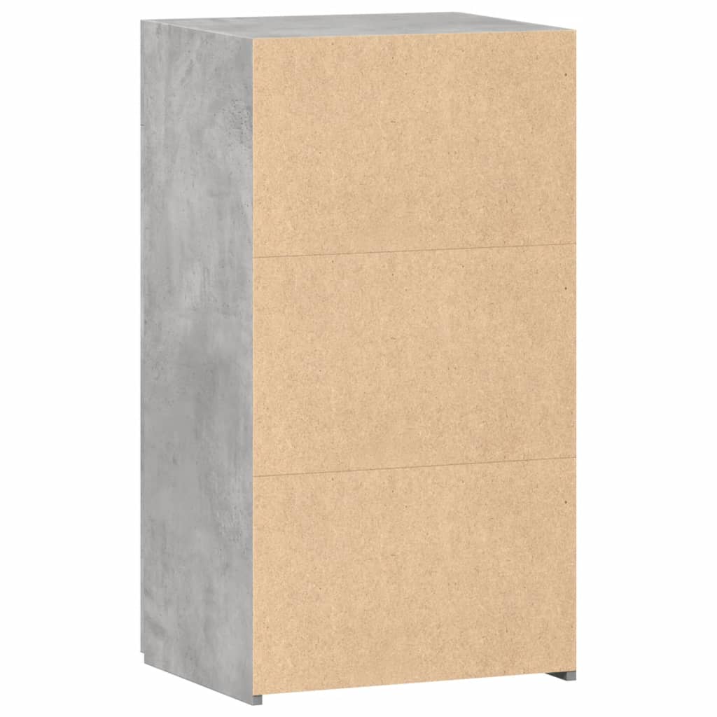 Skjenk Betonggrå 50X42,5X93 Cm Konstruert Tre