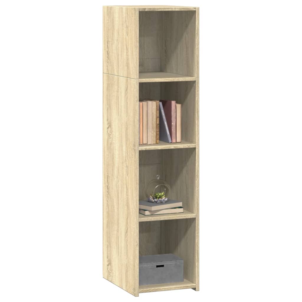Hylle Sonoma Eik 30X41X124 Cm Konstruert Tre