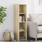 Hylle Sonoma Eik 30X41X124 Cm Konstruert Tre