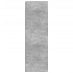 Hylle Betonggrå 30X41X124 Cm Konstruert Tre