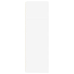 Hylle Hvit 40X41X124 Cm Konstruert Tre