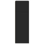 Hylle Svart 40X41X124 Cm Konstruert Tre