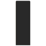 Hylle Svart 45X41X124 Cm Konstruert Tre