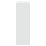 Hylle Hvit 70X41X124 Cm Konstruert Tre