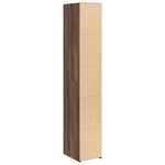 Hylle Brun Eik 30X41X185 Cm Konstruert Tre
