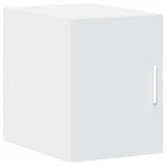 Smalt Oppbevaringsskap Hvit 30X42,5X225 Cm Konstruert Tre