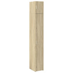 Smalt Oppbevaringsskap Sonoma Eik 30X42,5X225 Cm Konstruert Tre