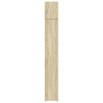 Smalt Oppbevaringsskap Sonoma Eik 30X42,5X225 Cm Konstruert Tre