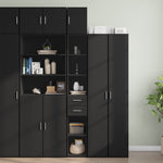 Smalt Oppbevaringsskap Hvit 30X42,5X225 Cm Konstruert Tre