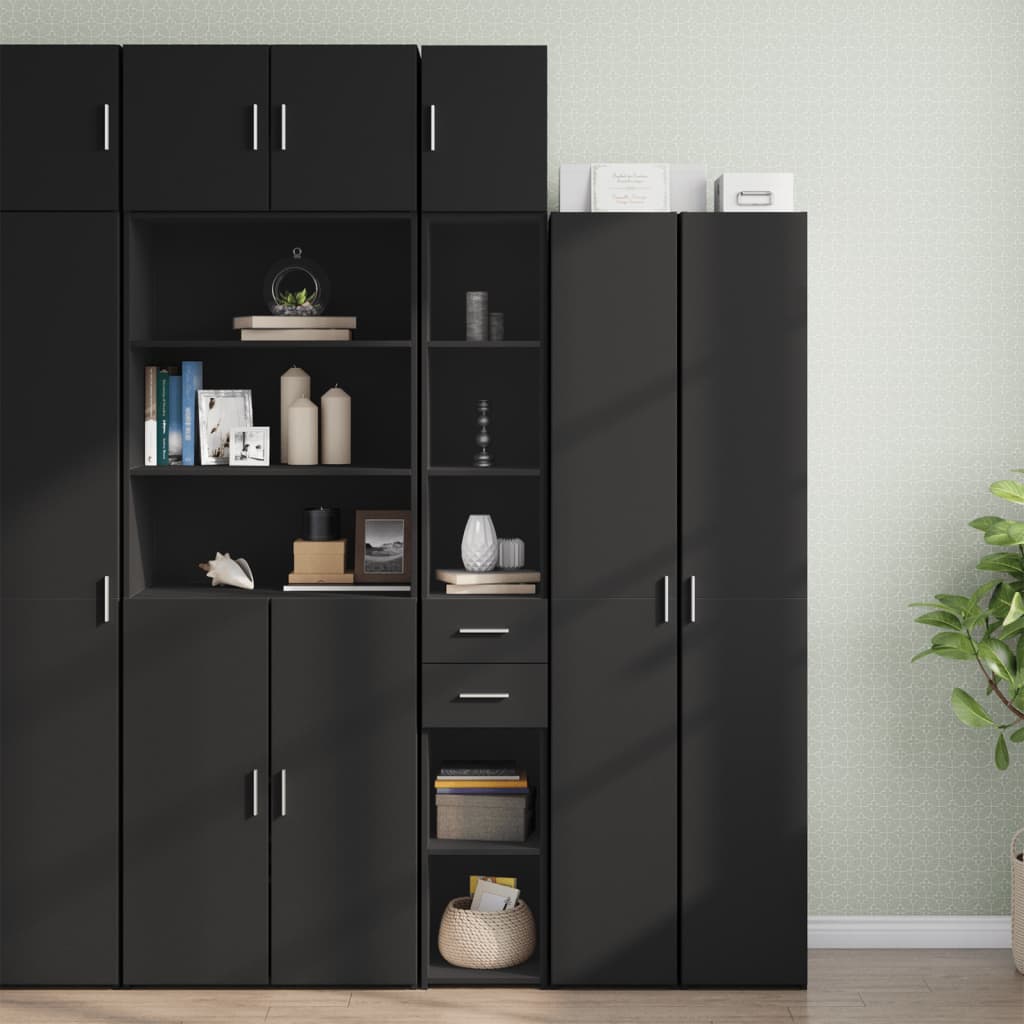 Smalt Oppbevaringsskap Hvit 30X42,5X225 Cm Konstruert Tre