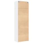 Oppbevaringsskap Hvit 70X42,5X225 Cm Konstruert Tre