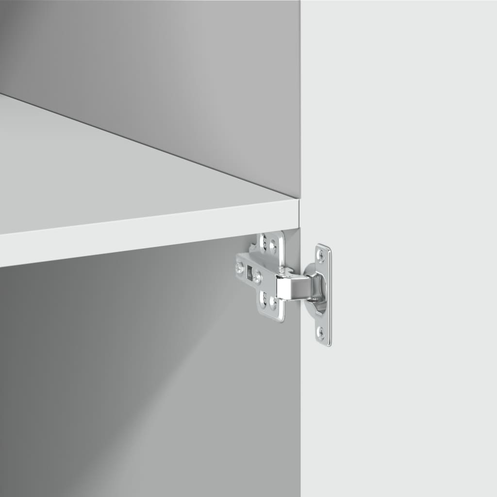 Oppbevaringsskap Hvit 70X42,5X225 Cm Konstruert Tre