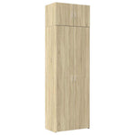 Oppbevaringsskap Sonoma Eik 70X42,5X225 Cm Konstruert Tre